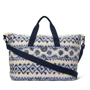 NWT Cozy Plush Weekender Bag